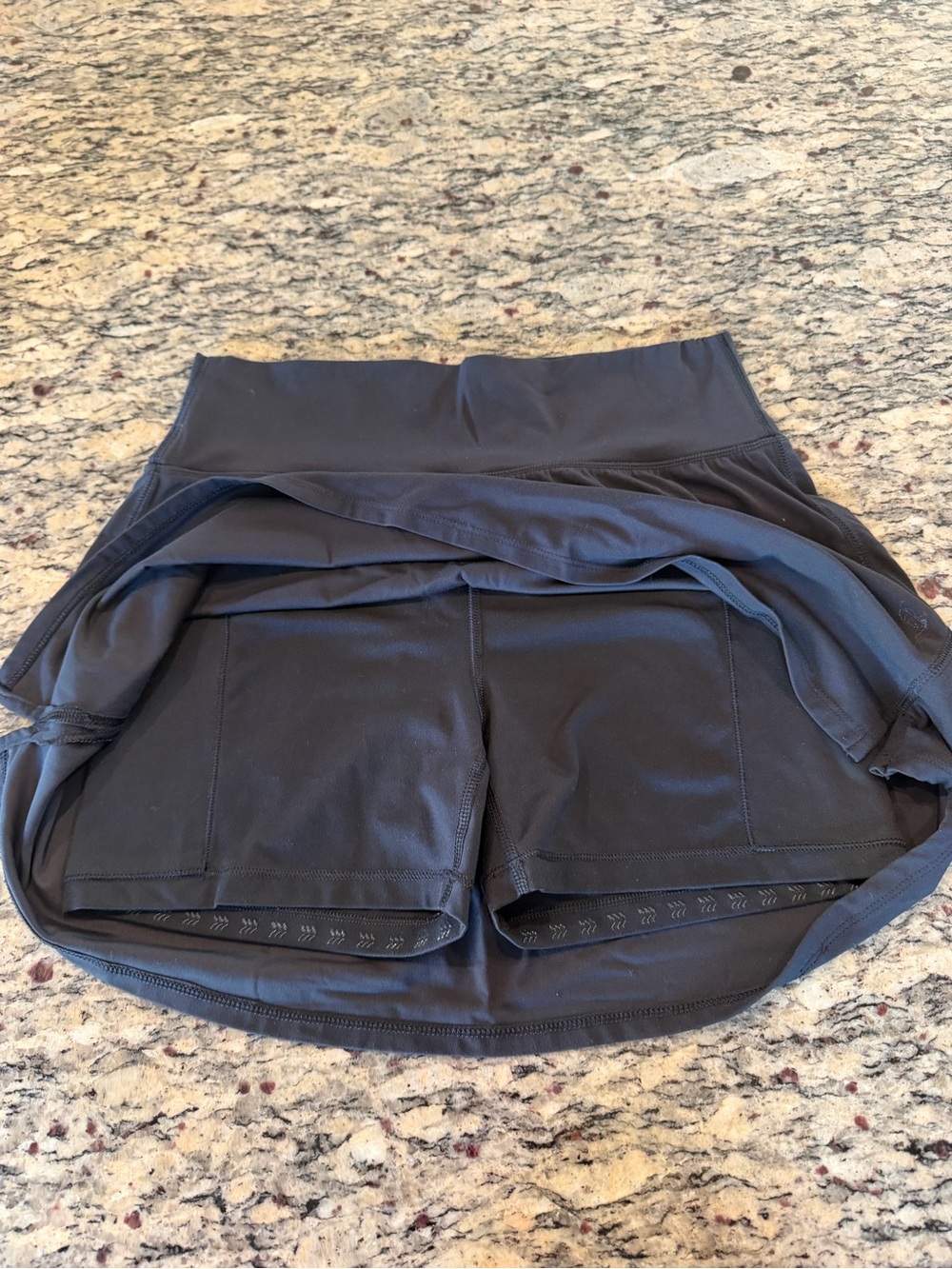 all in motion Black Active Skirt with Logo - Picture 2 of 4